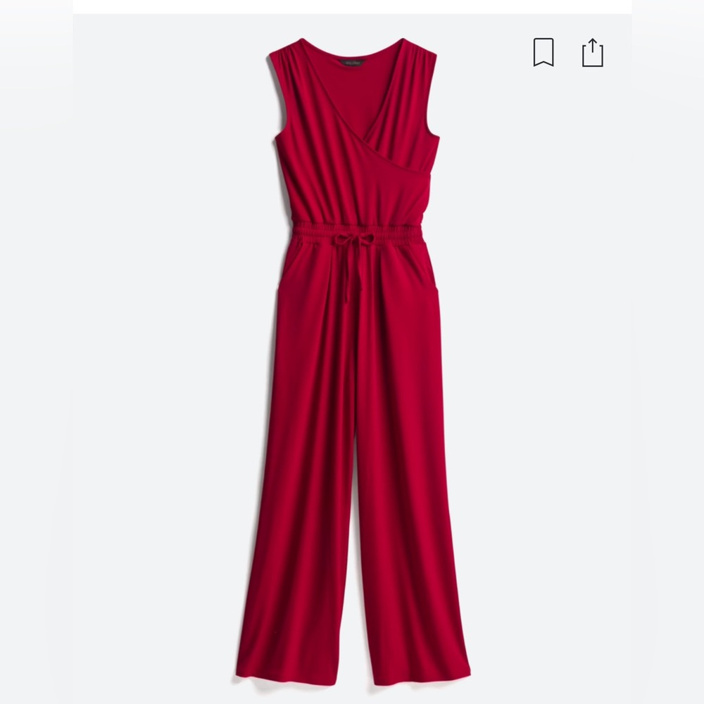 Red jumpsuit - Picture 2 of 5